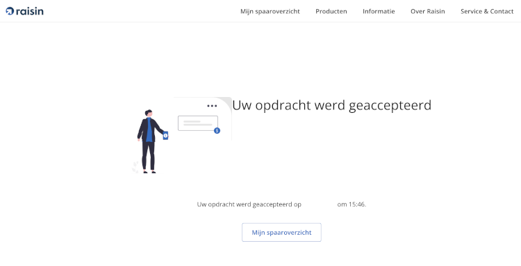 Geaccepteerd spaarbank