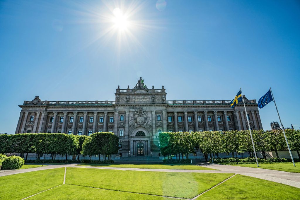 Gebouw spaarrente Zweden